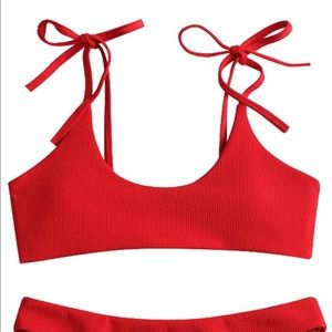 Zaful Red Bikini
